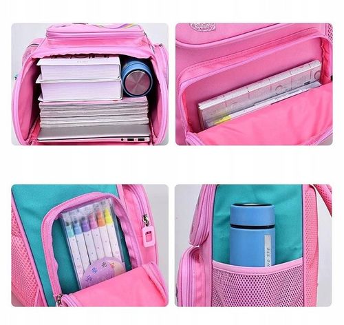 JEDNOROŻEC TORNISTER PLECAK SZKOLNY ZESTAW PIÓRNIK na Arena.pl