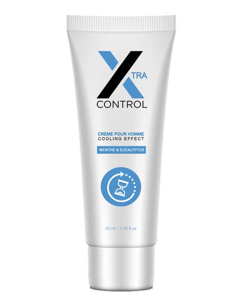 Chłodzący Krem Do Pielęgnacji Penisa X-Tra Control Cooling Effect 40Ml zdjęcie 2
