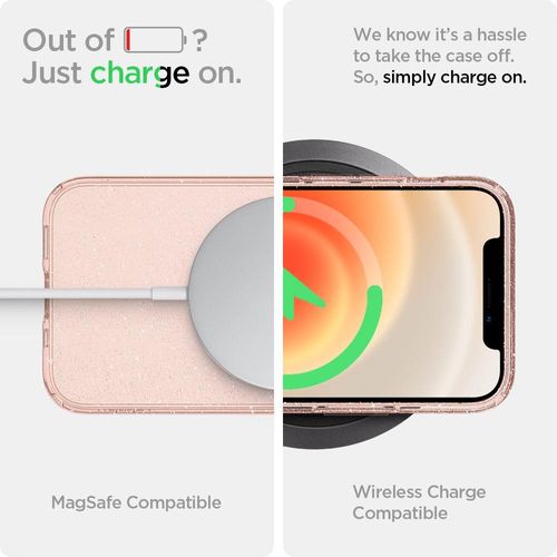 Spigen Liquid Crystal iPhone 12 Mini Glitter Rose na Arena.pl
