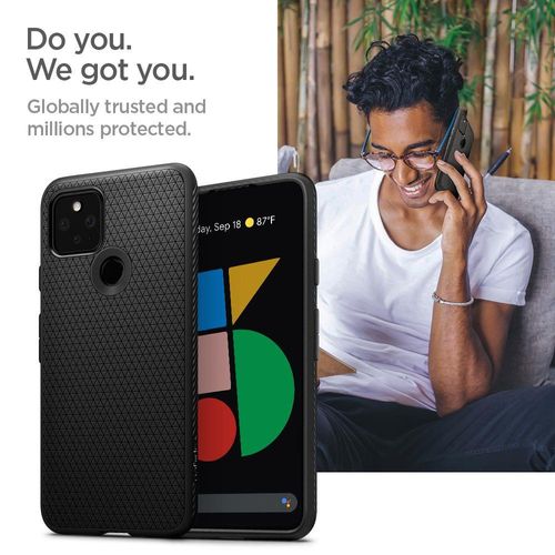 SPIGEN LIQUID AIR GOOGLE PIXEL 5 MATTE BLACK na Arena.pl