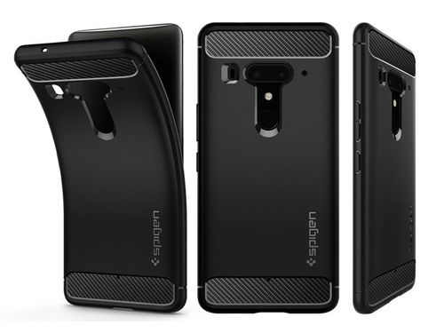 Etui Spigen Rugged Armor do HTC U12+ Plus black na Arena.pl