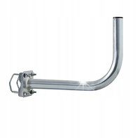 MASZT ANTENOWY UCHWYT BALKONOWY CZOŁOWY 50cm + CYBANTY