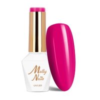 Lakier hybrydowy LED/UV Gel Polish MollyNails Flamingo Nr 143 8g