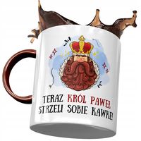 Kubek Bordowy Dla Pawła Kolegi Męża Na Prezent Z Nadrukiem Ze Zdjęciem
