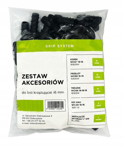 Linia kroplująca 100m + 100 szpilek/137 akcesoriów MOCNA kropelkująca na Arena.pl