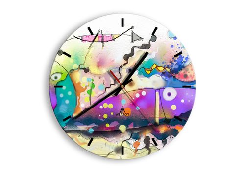 Zegar Ścienny - Ryby Pastele  - 30X30 Cm - C3Ar30X30-4096 na Arena.pl