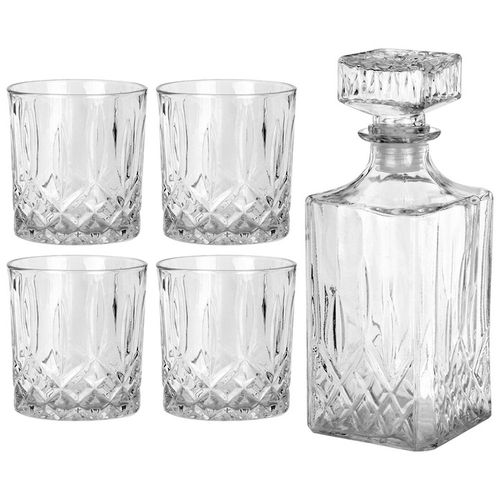 Zestaw PREZENTOWY do alkoholu KARAFKA SZKLANKI DO WHISKY drinków butelka na Arena.pl