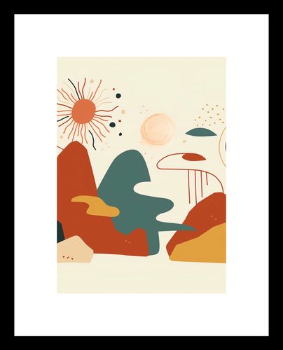 Plakat 25x35cm Kosmos Barw na Arena.pl