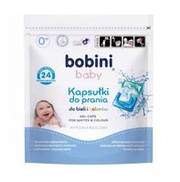 Kapsułki do prania do bieli i kolorów hypoalergiczne Bobini Baby