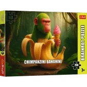 Puzzle 200 elementów. BrainRots. Chimpanzini Bananini