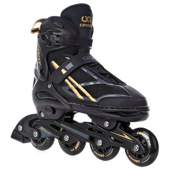 Rolki Regulowane Croxer Radiant Gold 42-45 Abec-9 zdjęcie 2