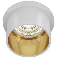 Downlight oprawa podstropowa Reif DL050-01WG biała złota