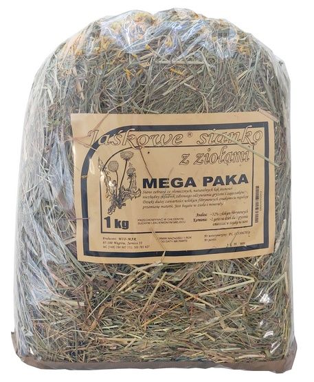 Wio-Mar Jaśkowe Sianko Mega Pack 1kg zdjęcie 1