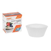 Foremki papilotki papierowe na muffinki i babeczki 50 szt.