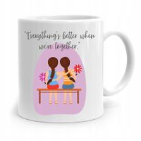 Kubek Prezent Dla Przyjaciela We Are Together Z Nadrukiem Ze Zdjęciem