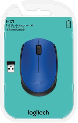 Mysz Logitech Wireless Mouse M171 (910-004640) Niebieska na Arena.pl