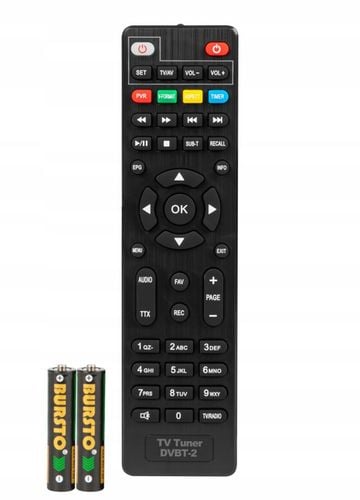 TUNER DEKODER DVB-T2 TV NAZIEMNEJ FULL HD HDMI USB PILOT BATERIE na Arena.pl