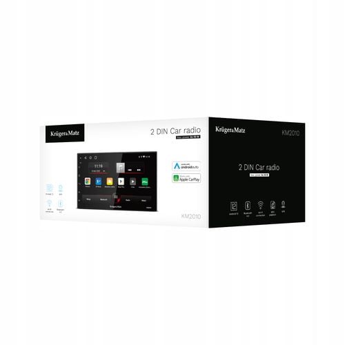 Radio Samochodowe Kruger&Matz CarPlay/AndroidAuto 7” 2DIN Bluetooth USB AUX na Arena.pl