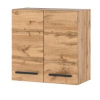 szafka kuchenna wisząca z uchwytami duża modułowa 60cm blande dąb wotan