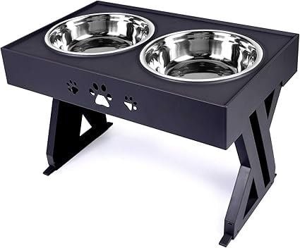 Podwyższona miska dla psa regulowana 2 miski na Arena.pl