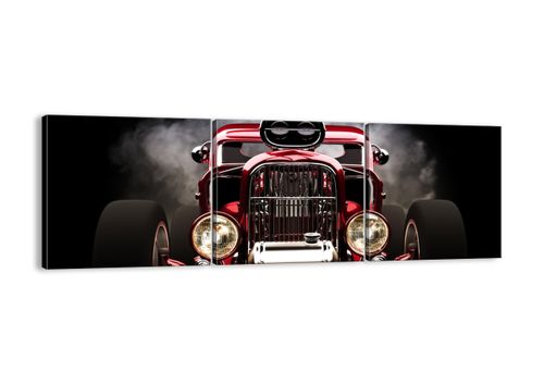 Obraz Na Płótnie - Samochód Retro - 120X40 Cm - Ca120X40-2422 na Arena.pl