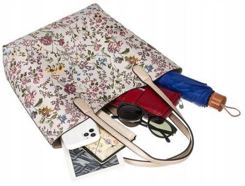 Shopperka ze skóry ekologicznej - David Jones na Arena.pl