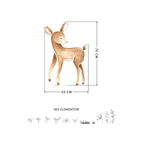 Naklejka Jelonek DK327 niebieski na Arena.pl