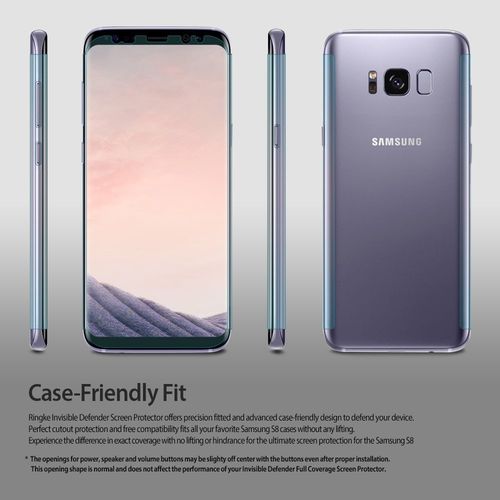 ETUI CASE RINGKE SLIM GALAXY S8 PLUS + 3X FOLIA 3D na Arena.pl