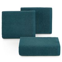 Ręcznik Lari 30X50 cm ciemnoturkusowy bawełna 500 g/m² elegancki