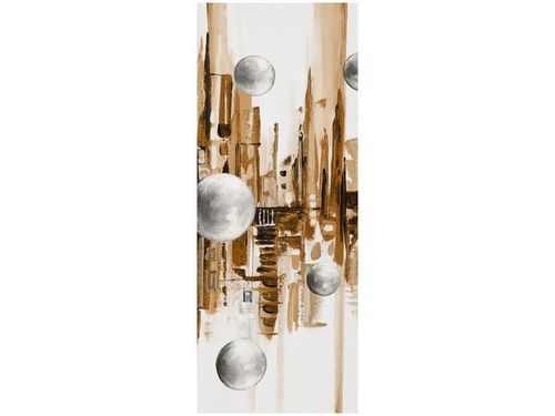 40X100CM MIASTO ZE SNU BRĄZACH OBRAZ PION na Arena.pl