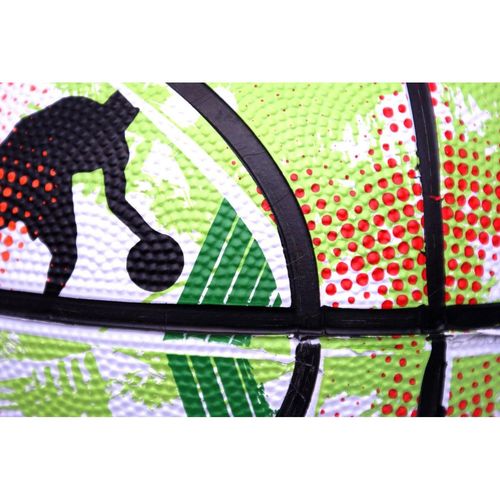 PIŁKA DO KOSZYKÓWKI ENERO SOLID ZIELONA BIAŁA R.7 na Arena.pl