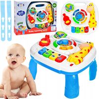 STOLIK STOLICZEK EDUKACYJNY INTERAKTYWNY PANEL MUZYCZNY 2w1 ŻYRAFKA ŻYRAFA