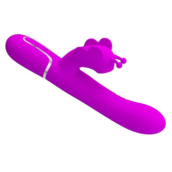 Pretty Love Butterfly Clit Vibrator Pink zdjęcie 6