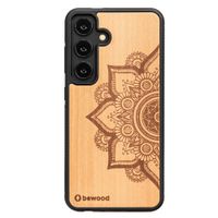 Drewniane Etui Bewood do Samsung Galaxy S25 MANDALA JABŁOŃ
