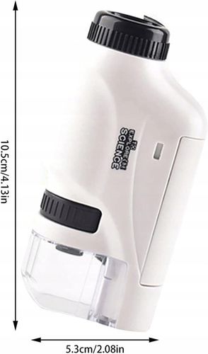 Handheld Mały Przenośny Mikroskop 60x - 120x na Arena.pl