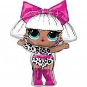 balon foliowy lol surprise diva 34" ~87cm urodziny