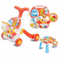 2X Interaktywny PCHACZ-STOLIK 2W1 TOYZ SPARK orange