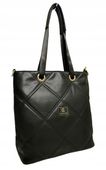 TOREBKA DAMSKA SHOPPER LISTONOSZKA CZARNA SUPER CENA !!!