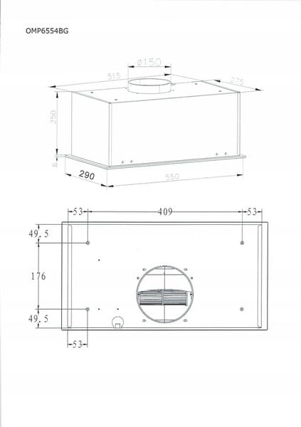 Amica OMP 6554BG zdjęcie 2
