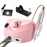 Frezarka do paznokci elektryczna 65W manicure pedicure 6 końcówek frezy