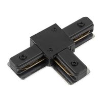 Łącznik do szynoprzewodu 1-fazowego Tracer 3519 TK Lighting kształt T metalowy czarny