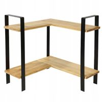 STOJAK NA PRZYPRAWY REGAŁ BAMBUSOWY DREWNIANY ORGANIZER PÓŁKI