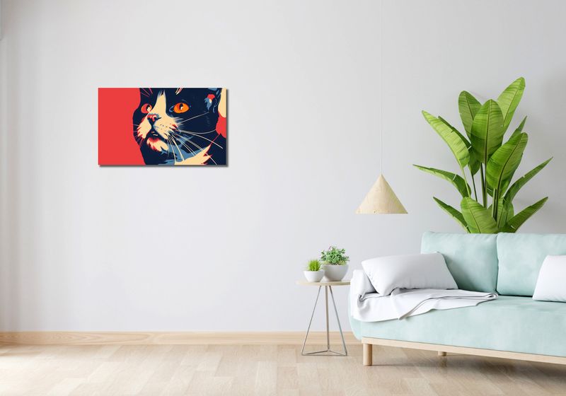 Obraz 70x40cm Szok zdjęcie 2