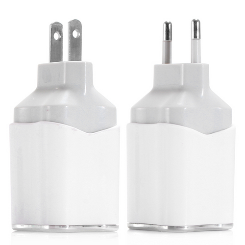 UNIWERSALNA ŁADOWARKA BIAŁA 2.1A 2xUSB PC21 na Arena.pl