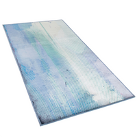 Dywan 80 x 150 cm niebiesko-zielony SUSUZ