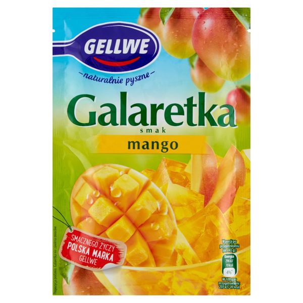 Gellwe Galaretka smak mango 72 g zdjęcie 1
