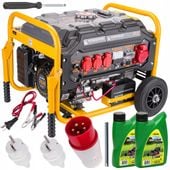 AGREGAT PRĄDOTWÓRCZY GENERATOR 3000W 230V 12V 400V PM-AGR-3000MNKE