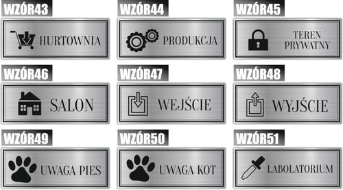 Tabliczka Grawerowana piktogram UWAGA WINDA na Arena.pl