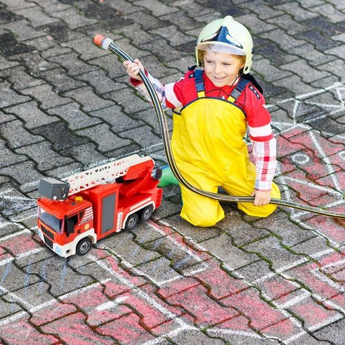 WÓŻ STRAŻACKI AUTO DO MONTAŻU STRAŻ POŻARNA 95 EL ŚWIATŁO DŹWIĘK WALIZKA na Arena.pl