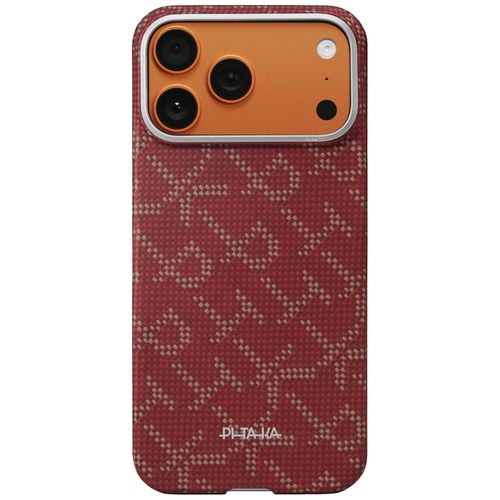 pitaka monogram-gold/red ultra-slim        case for iphone 17 pro na Arena.pl